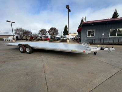 New 2027 Aluma WB28H-TA-EL-DOF-R-RR 8FT X 28FT 9990 GVW Utility Trailer