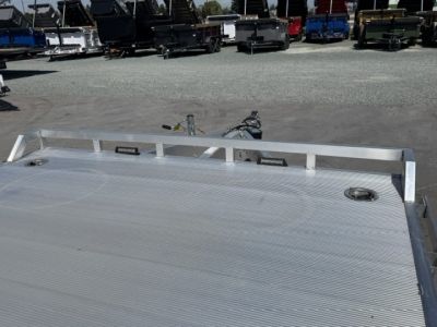 New 2027 Aluma WB18H-TA-EL-DOF-R-RR 8FT X 18FT 9990 GVW Equipment Trailer