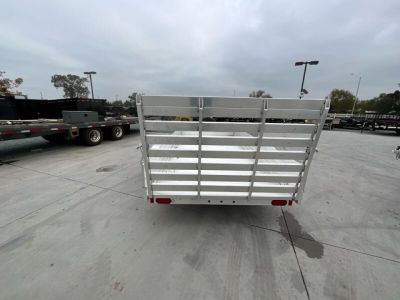 New 2025 Aluma 6812H-ESA-S-TG 5.5FT X 12FT 2990 GVW Utility Trailer