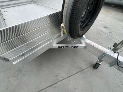 New 2025 Aluma 6812H-ESA-S-TG 5.5FT X 12FT 2990 GVW Utility Trailer