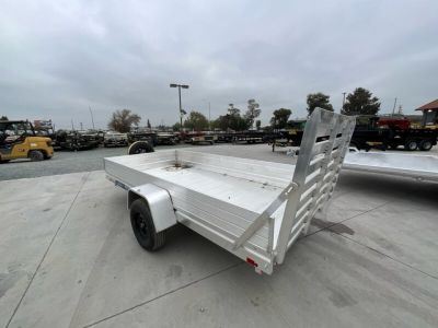 New 2025 Aluma 6812H-ESA-S-TG 5.5FT X 12FT 2990 GVW Utility Trailer