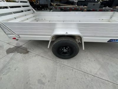 New 2025 Aluma 6812H-ESA-S-TG 5.5FT X 12FT 2990 GVW Utility Trailer
