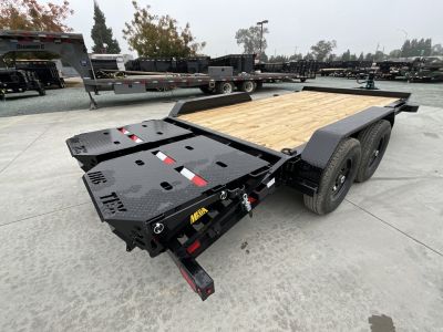New 2026 Big Tex Trailers 14EH-16D3A-MR 7FT X 16FT 15.4K GVW Equipment Trailer