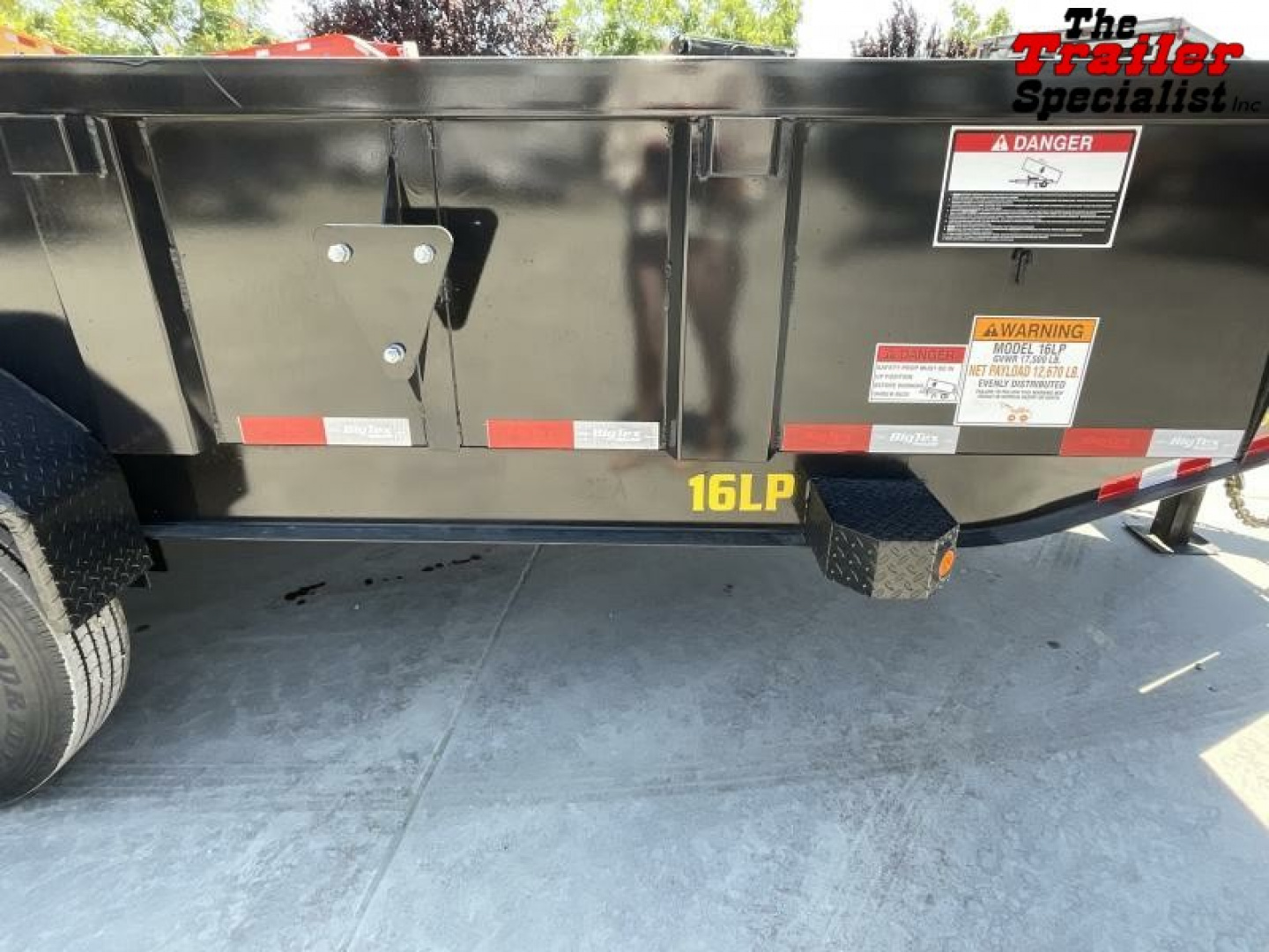 New 2026 Big Tex Trailers 16LP-16-6SIR 7FT X 16FT 17.5K GVW Dump Trailer