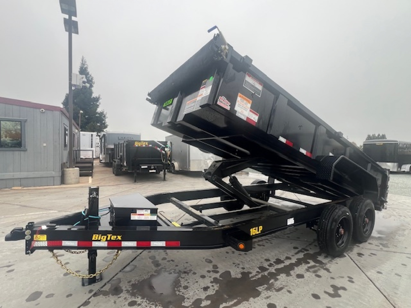 New 2026 Big Tex Trailers 16LP-16-6SIR 7FT X 16FT 17.5K GVW Dump Trailer