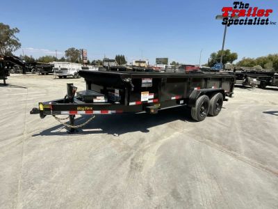 New 2026 Big Tex Trailers 16LP-16-6SIR 7FT X 16FT 17.5K GVW Dump Trailer