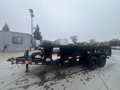 New 2026 Big Tex Trailers 16LP-16-6SIR 7FT X 16FT 17.5K GVW Dump Trailer