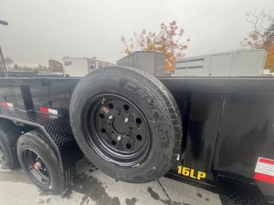 New 2026 Big Tex Trailers 16LP-16-6SIR 7FT X 16FT 17.5K GVW Dump Trailer