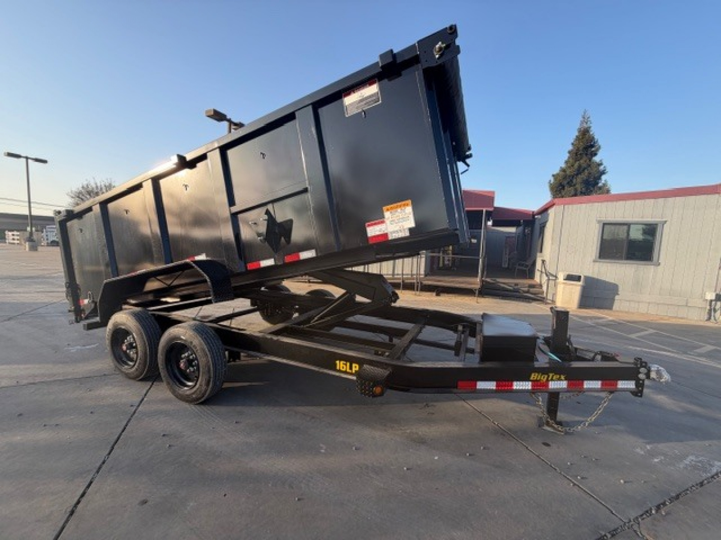 New 2026 Big Tex Trailers 16LP-16-6SIR-P4 7FT X 16FT 17.5K GVW Dump Trailer