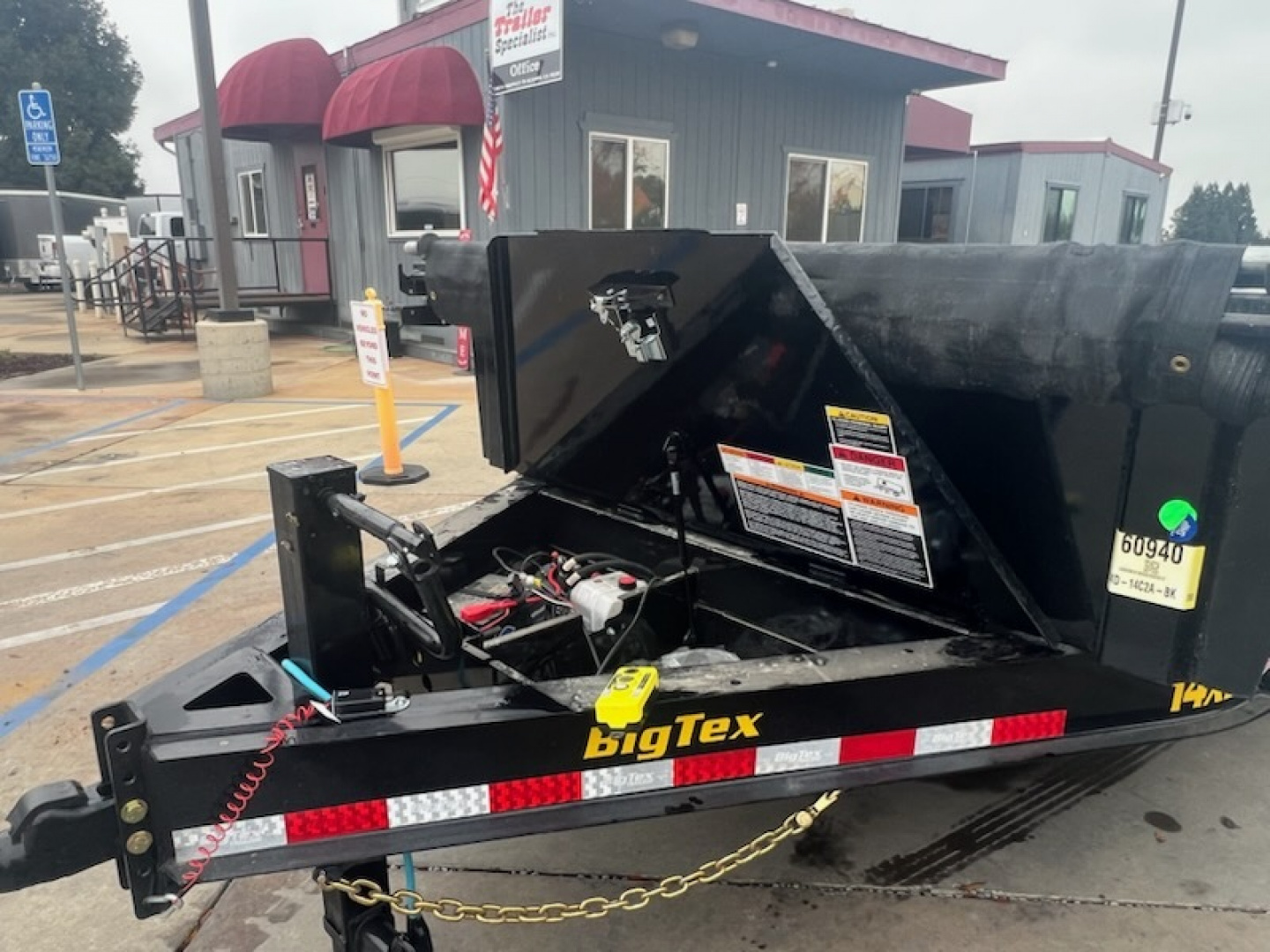 New 2026 Big Tex Trailers 14XD-14C2A 7FT X 14FT 15.4K GVW Dump Trailer