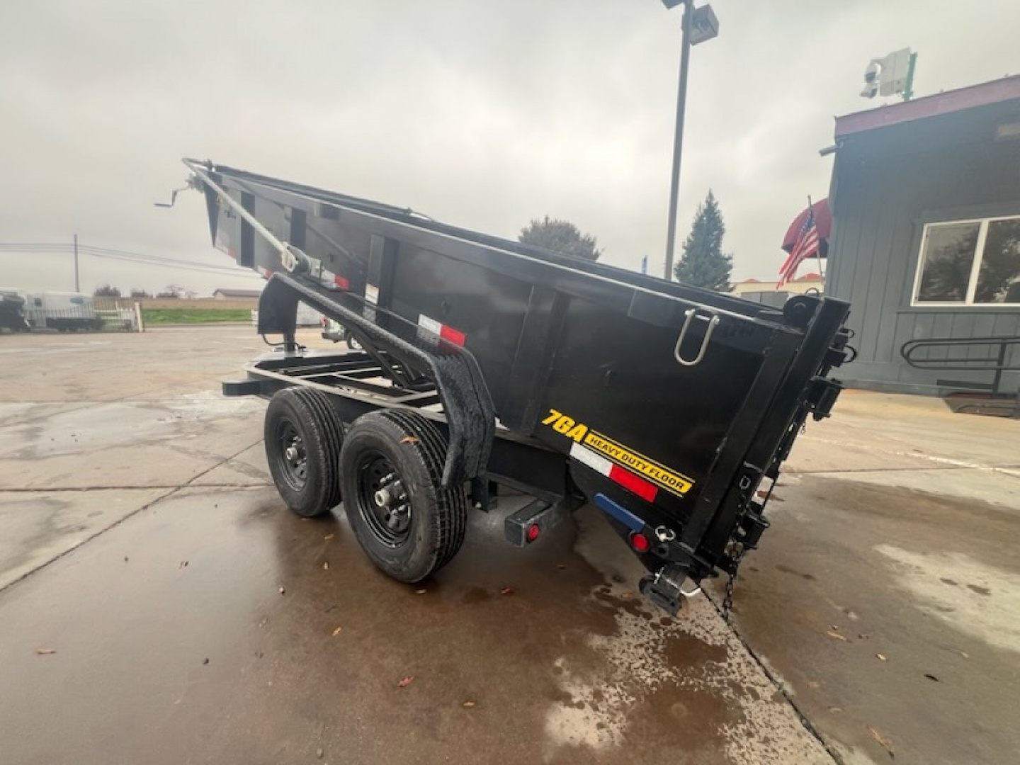 New 2026 Big Tex Trailers 14XD-14C2A 7FT X 14FT 15.4K GVW Dump Trailer