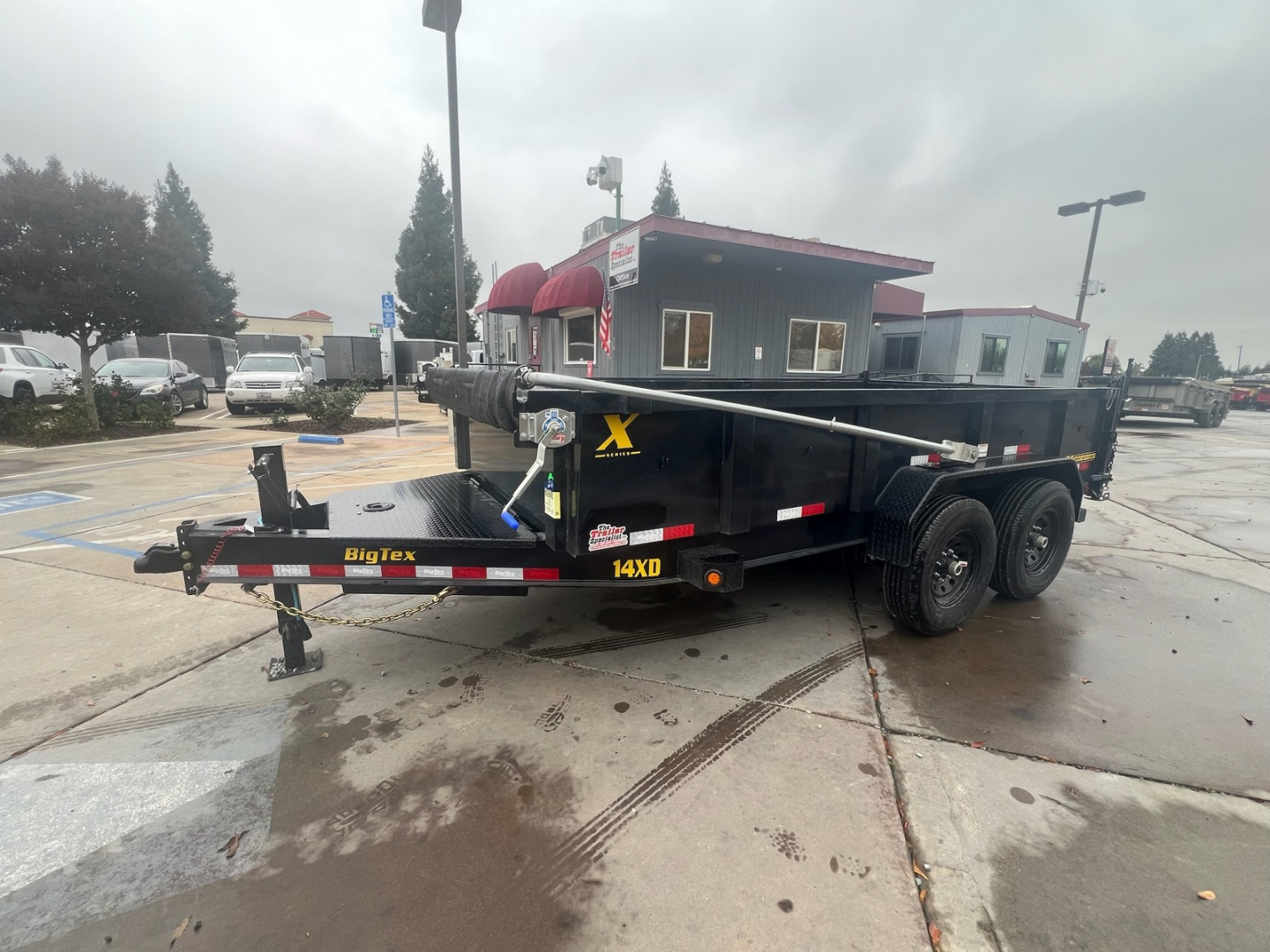 New 2026 Big Tex Trailers 14XD-14C2A 7FT X 14FT 15.4K GVW Dump Trailer