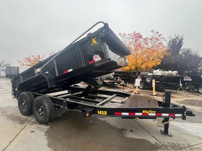 New 2026 Big Tex Trailers 14XD-14C2A 7FT X 14FT 15.4K GVW Dump Trailer