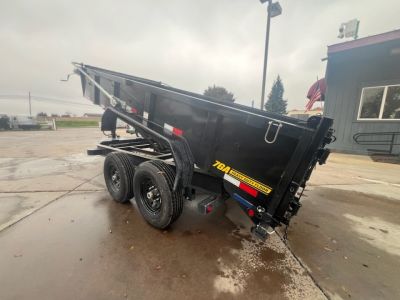 New 2026 Big Tex Trailers 14XD-14C2A 7FT X 14FT 15.4K GVW Dump Trailer