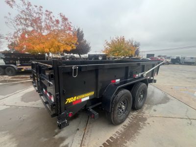 New 2026 Big Tex Trailers 14XD-14C2A 7FT X 14FT 15.4K GVW Dump Trailer