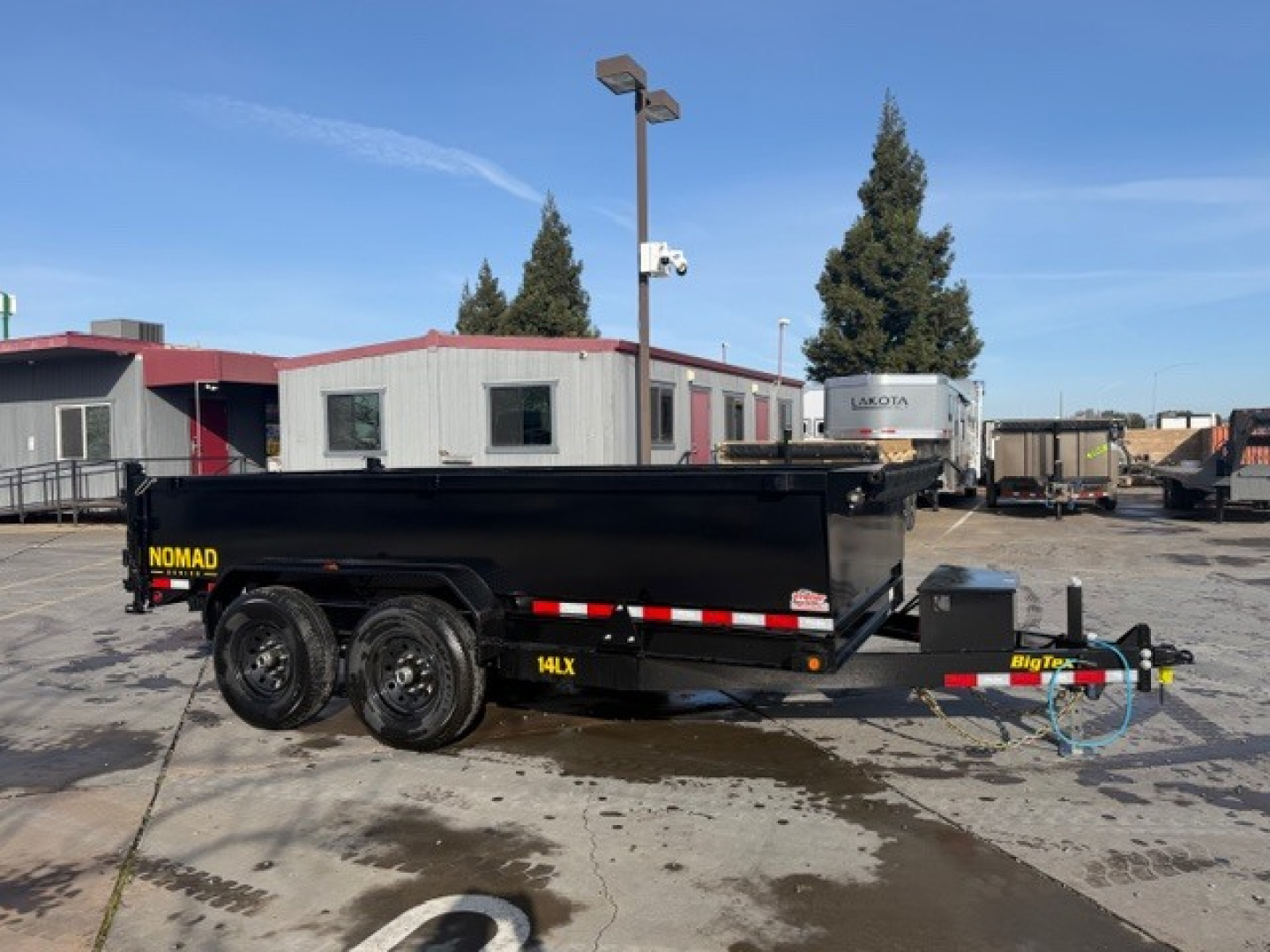 New 2026 Big Tex Trailers 14LX-14C2A 7FT X 14FT 14K GVW Dump Trailer