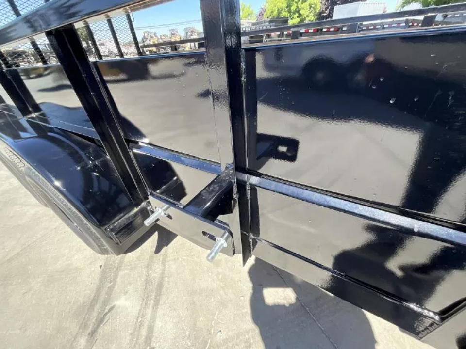 New 2026 Big Tex Trailers 70TV-12-2B 7FT X 12FT 7K GVW Utility Trailer