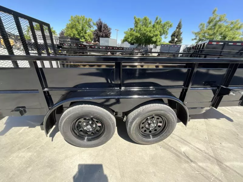 New 2026 Big Tex Trailers 70TV-12-2B 7FT X 12FT 7K GVW Utility Trailer