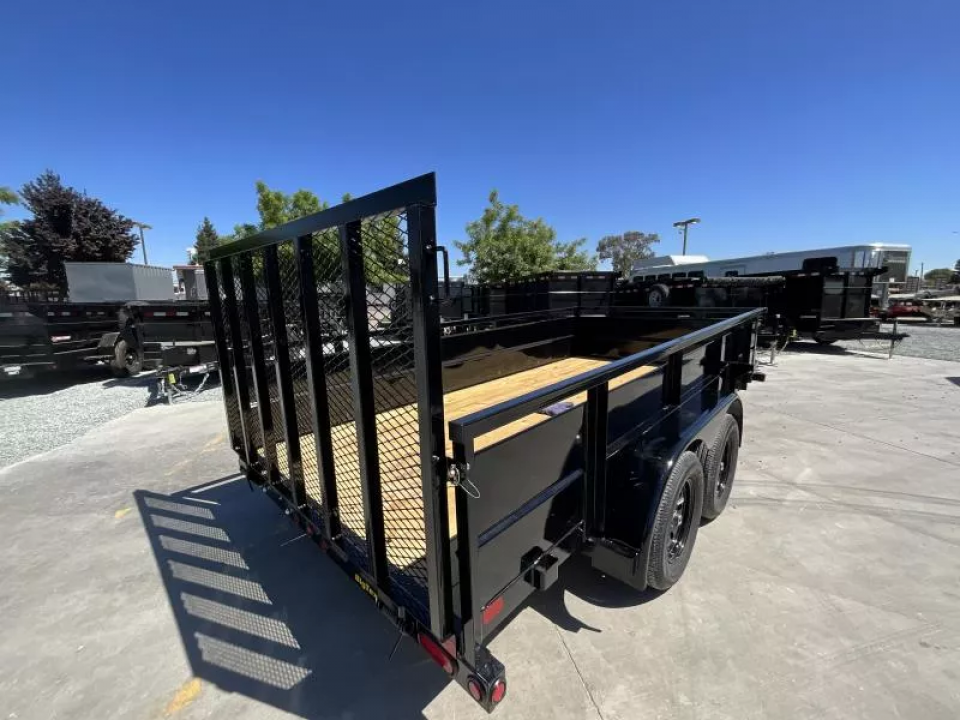 New 2026 Big Tex Trailers 70TV-12-2B 7FT X 12FT 7K GVW Utility Trailer