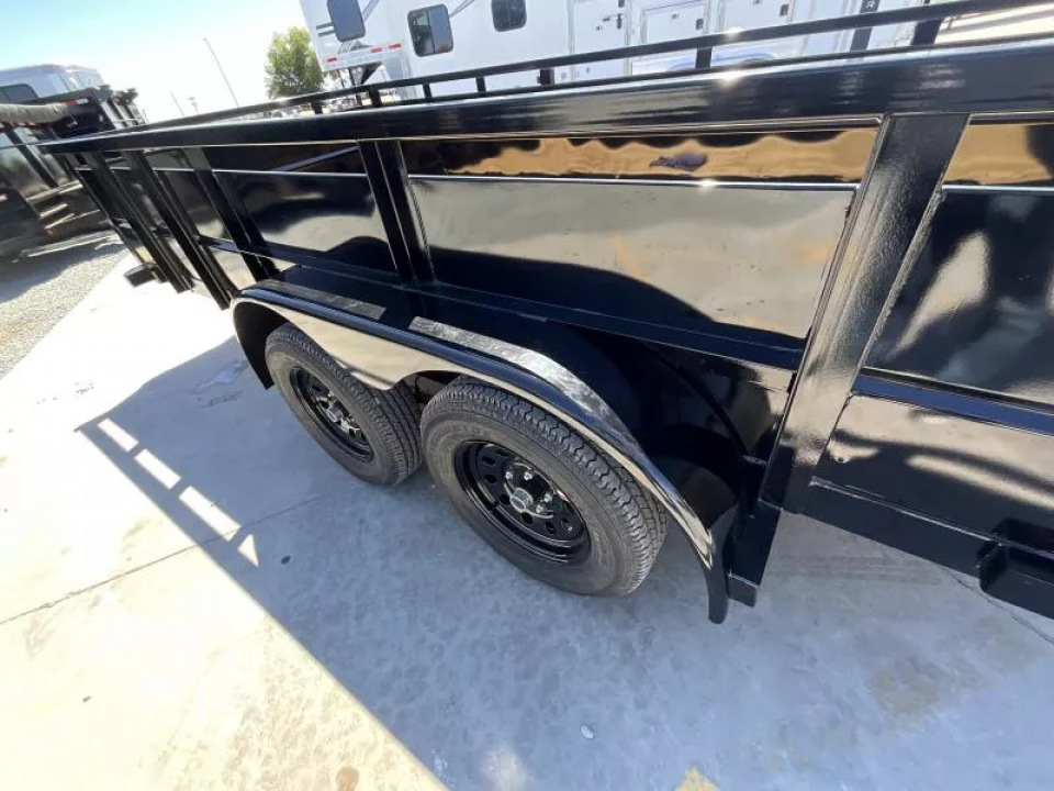 New 2026 Big Tex Trailers 70TV-12-2B 7FT X 12FT 7K GVW Utility Trailer