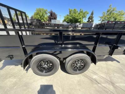 New 2026 Big Tex Trailers 70TV-12-2B 7FT X 12FT 7K GVW Utility Trailer