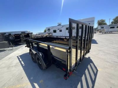 New 2026 Big Tex Trailers 70TV-12-2B 7FT X 12FT 7K GVW Utility Trailer