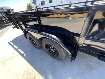 New 2026 Big Tex Trailers 70TV-12-2B 7FT X 12FT 7K GVW Utility Trailer