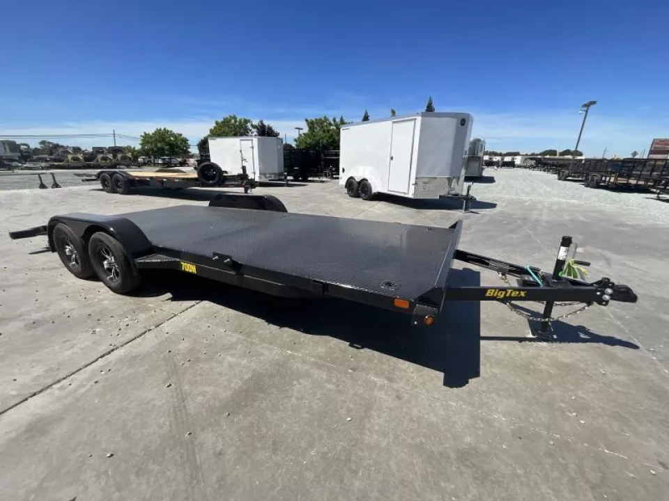 New 2026 Big Tex Trailers 70DM-18-2B 7FT X 18FT 7K GVW Car Hauler