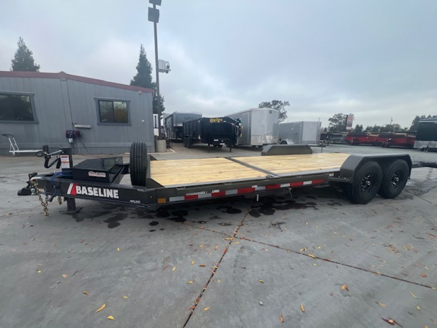 New 2026 Baseline HTL207L22X82 7FT  X 22FT 14K GVW Tilt Trailer