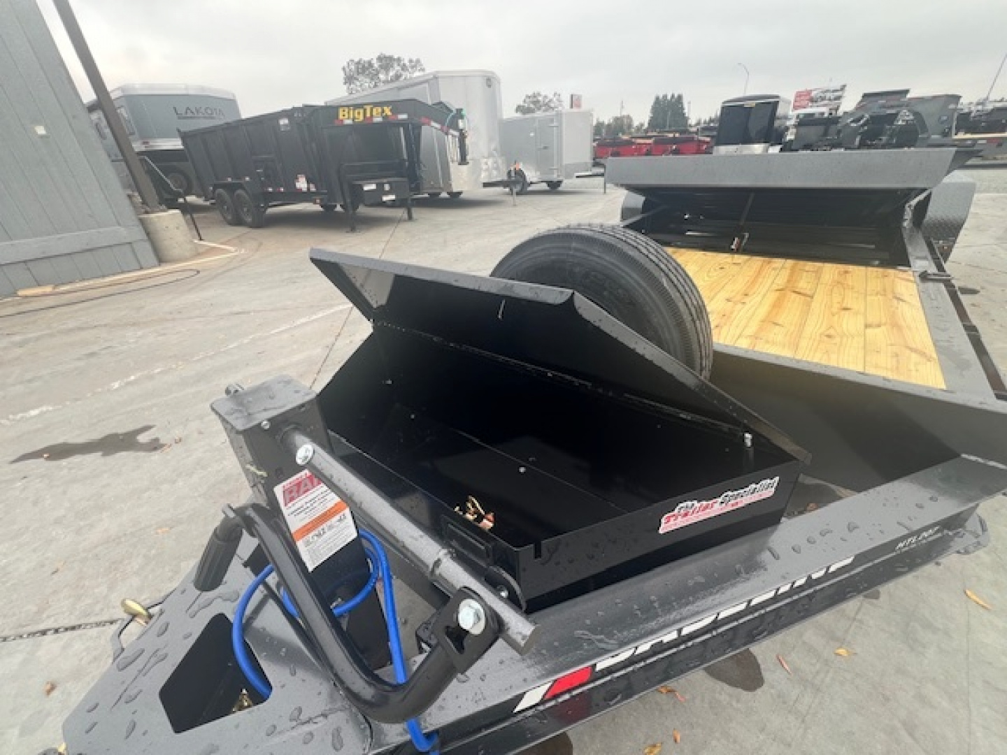 New 2026 Baseline HTL207L22X82 7FT  X 22FT 14K GVW Tilt Trailer