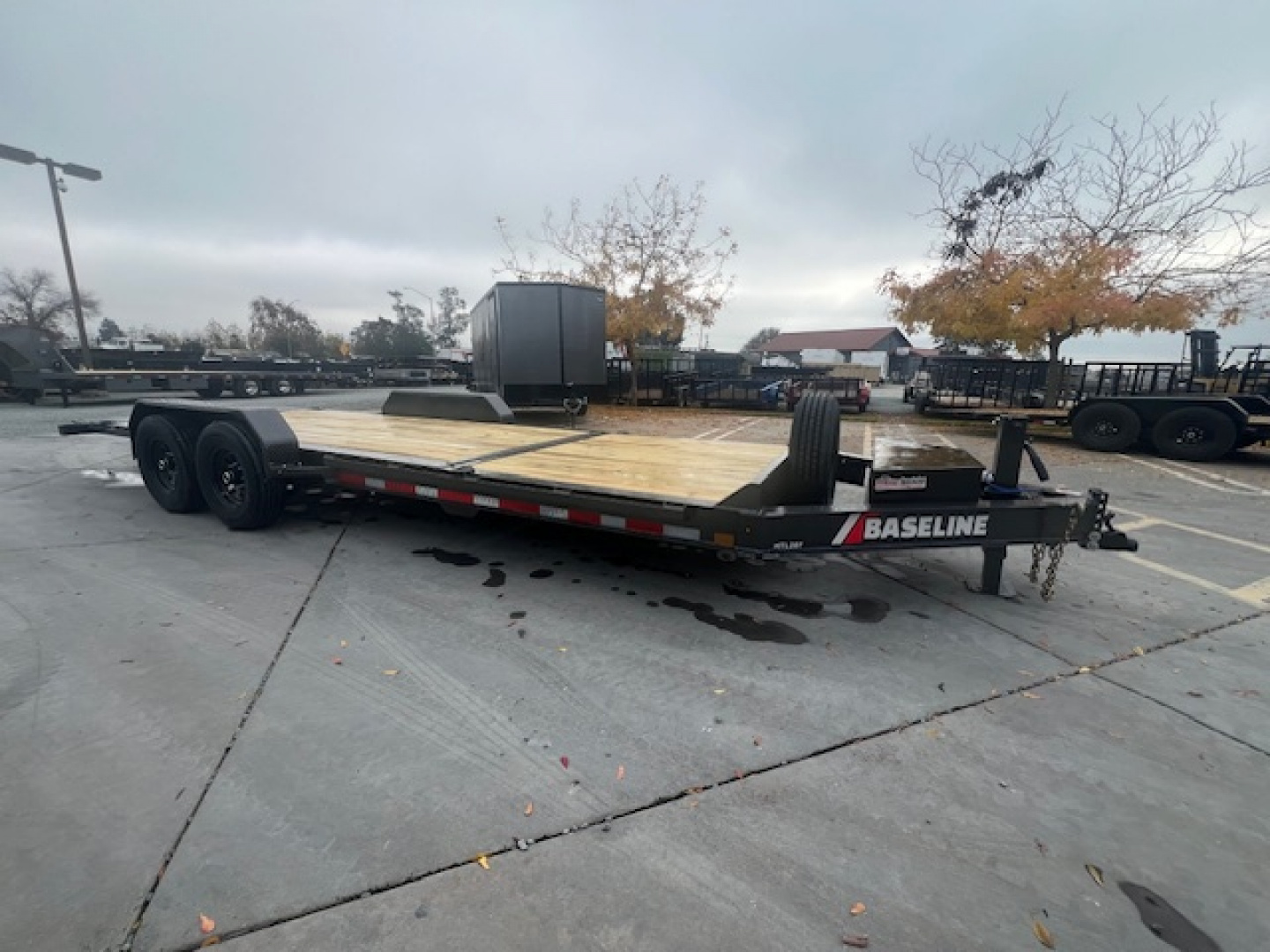 New 2026 Baseline HTL207L22X82 7FT  X 22FT 14K GVW Tilt Trailer
