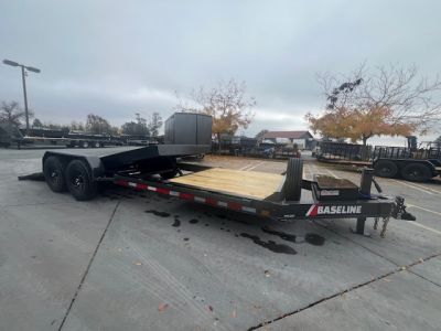New 2026 Baseline HTL207L22X82 7FT  X 22FT 14K GVW Tilt Trailer