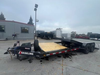 New 2026 Baseline HTL207L22X82 7FT  X 22FT 14K GVW Tilt Trailer
