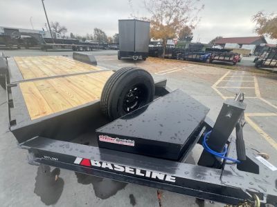New 2026 Baseline HTL207L22X82 7FT  X 22FT 14K GVW Tilt Trailer