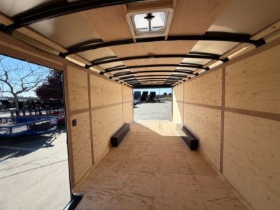 New 2026 Cargo King DE824TA3 8FT X 24FT 9.8K GVW Cargo / Enclosed Trailer