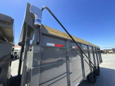 New 2025 Diamond C Trailers WDT212L20X96 P4 8FT X 20FT 25.9K GVW Gooseneck Dump Trailer
