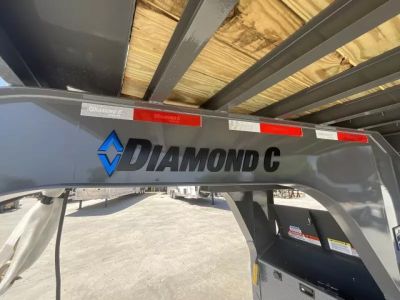 New 2025 Diamond C Trailers WDT212L20X96 P4 8FT X 20FT 25.9K GVW Gooseneck Dump Trailer