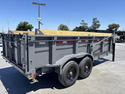 New 2025 Diamond C Trailers LPT210L16X82GN P3 7FT X 16FT 23K GVW Dump Trailer Gooseneck