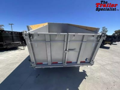 New 2025 Diamond C Trailers LPT208L14X81GN P4 7FT X 14FT 18K GVW Gooseneck Dump Trailer