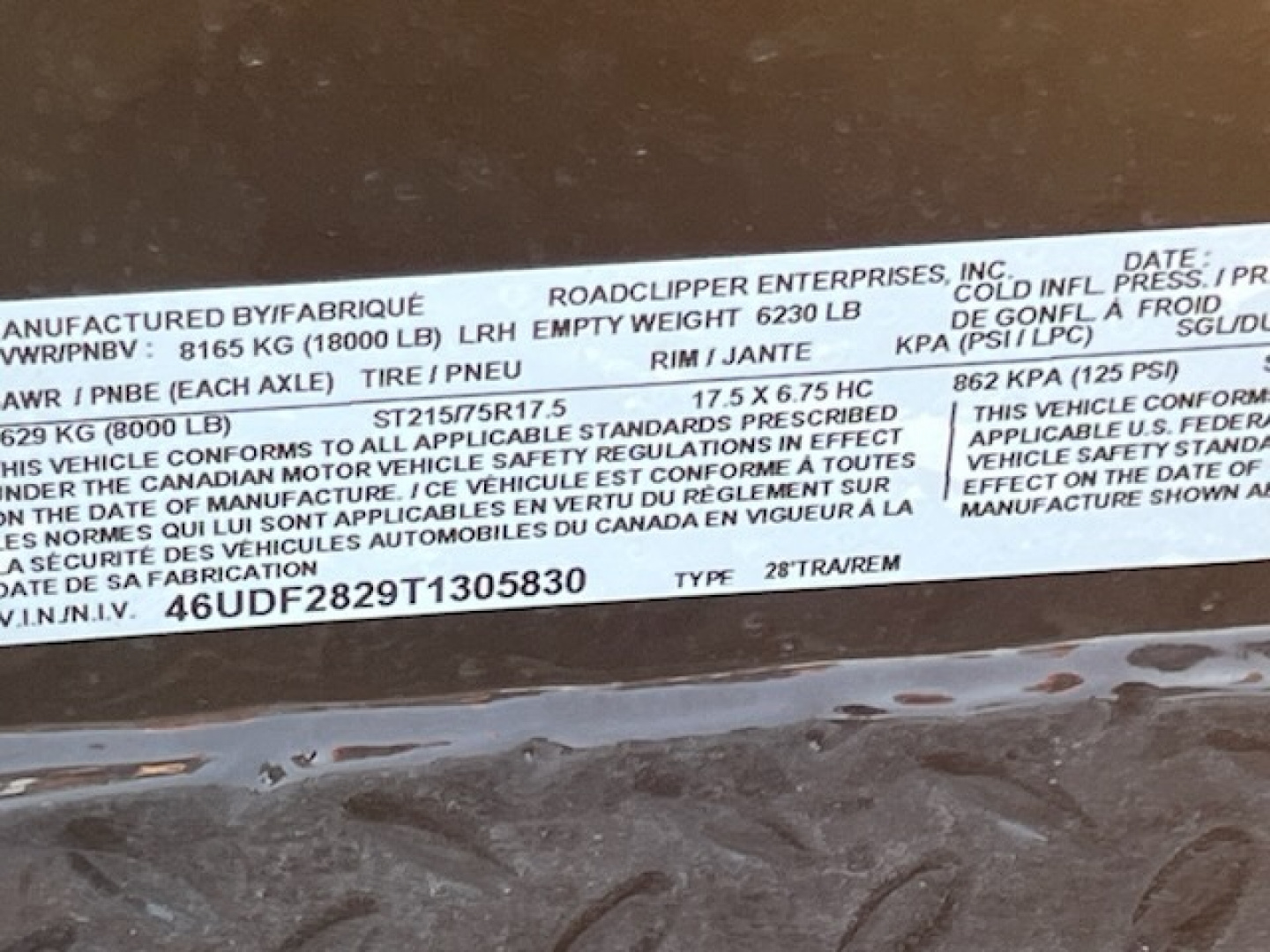 New 2026 Diamond C Trailers FMAX208L28X102MR 8.5FT X 28FT 18K GVW Equipment Trailer