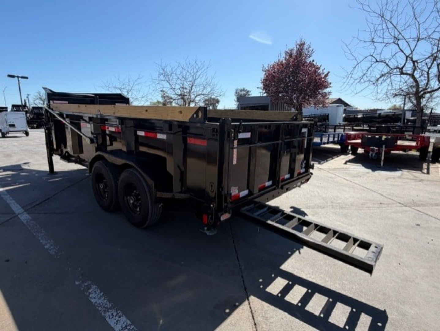 New 2026 Diamond C Trailers LPT20716X82GN P3 7FT X 16FT 15.5K GVW Gooseneck Dump Trailer