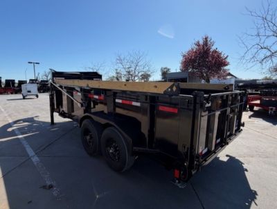 New 2026 Diamond C Trailers LPT20716X82GN P3 7FT X 16FT 15.5K GVW Gooseneck Dump Trailer