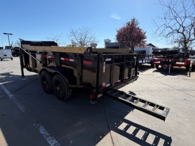 New 2026 Diamond C Trailers LPT20716X82GN P3 7FT X 16FT 15.5K GVW Gooseneck Dump Trailer