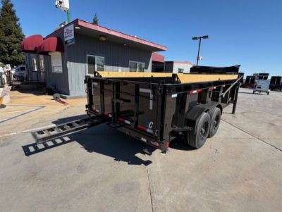 New 2026 Diamond C Trailers LPT20716X82GN P3 7FT X 16FT 15.5K GVW Gooseneck Dump Trailer