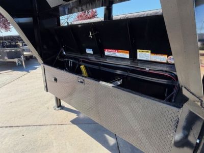 New 2026 Diamond C Trailers LPT20716X82GN P3 7FT X 16FT 15.5K GVW Gooseneck Dump Trailer