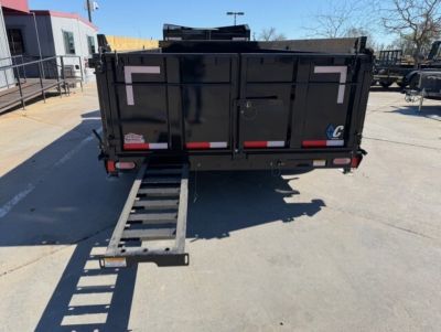 New 2026 Diamond C Trailers LPT20716X82GN P3 7FT X 16FT 15.5K GVW Gooseneck Dump Trailer