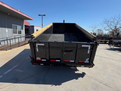 New 2026 Diamond C Trailers LPT20716X82GN P3 7FT X 16FT 15.5K GVW Gooseneck Dump Trailer