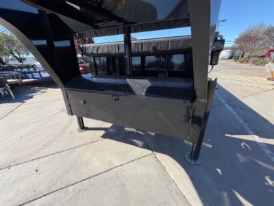 New 2026 Diamond C Trailers LPT20716X82GN P3 7FT X 16FT 15.5K GVW Gooseneck Dump Trailer