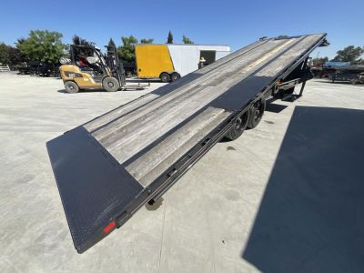 New 2024 Diamond C Trailers DET208L30X102GN 8.5FT X 30FT 18K GVW Gooseneck Tilt Trailer