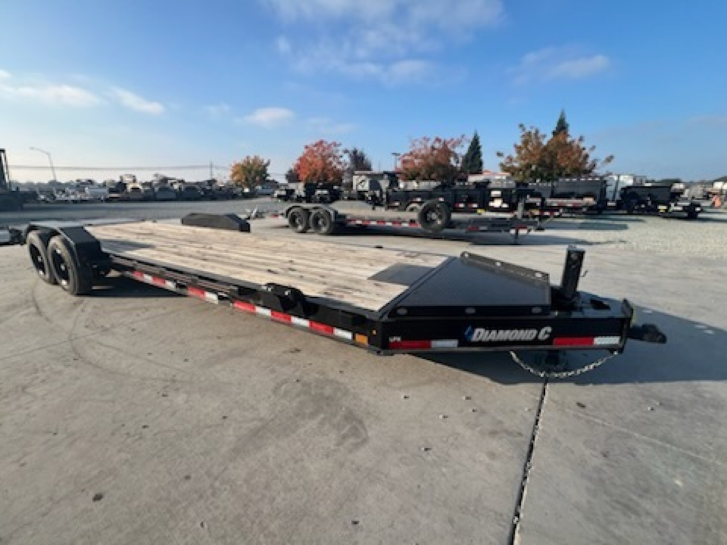 New 2024 Diamond C Trailers LPX208L26X80 6.5FT X 26FT 18K GVW Equipment Trailer